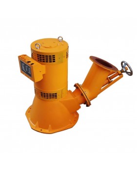 Micro hydro turbine électrique 18000W 3 phases 380V hautes eaux, Hauteur d'eau 40-45m, débit d'eau 35-60 l/sec