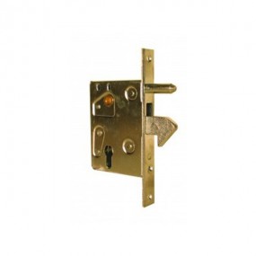 Serrure manuelle pour portail coulissant à encastrer - sans gâche 447 Serrure manuelle pour portail coulissant à encastrer - sans gâche 447