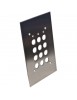 Plaque d’encastrement PEAB202 - Pour clavier à code - Plastron