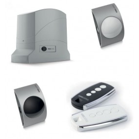 Kit de motorisation DYNAMOS24/2400 portail coulissant 400Kg, moteur 24V, avec photocellule - KING GATES Kit de motorisation DYNAMOS24/2400 portail coulissant 400Kg, moteur 24V, avec photocellule - KING GATES