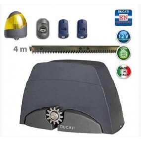 Ducati Slide 446 Ouvre-porte Coulissant Idéal Pour Portails Résidentiels Jusqu'à 400 Kg Ducati Slide 446 Ouvre-porte Coulissant Idéal Pour Portails Résidentiels Jusqu'à 400 Kg