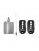 Pack Récepteur Bicanal KING-GATES FREDDY 2 + 2 Télécommandes STYLO 4K - IP55, 480 Utilisateurs, 433.92 MHz, 504 codes max