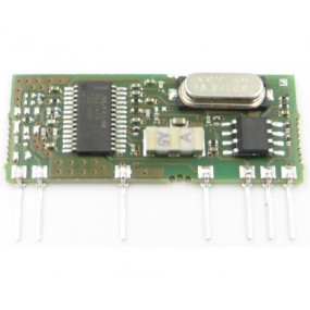 Micro récepteur brochable pour armoire de commande MARS1433 - 433,92 MHz - 1 fonction Micro récepteur brochable pour armoire de commande MARS1433 - 433,92 MHz - 1 fonction