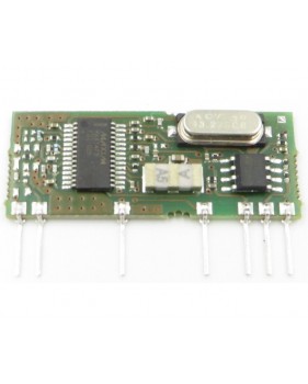 Micro récepteur brochable pour armoire de commande MARS1433 - 433,92 MHz - 1 fonction