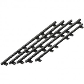 Pack de 5 Cremailleres nylon PA6 et fibre de verre tipe CAME CGZP 2019 Pack de 5 Cremailleres nylon PA6 et fibre de verre tipe CAME CGZP 2019