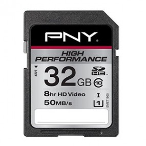 Carte mémoire SD PNY SDHC Performance 32 Go - Classe 10 Carte mémoire SD PNY SDHC Performance 32 Go - Classe 10