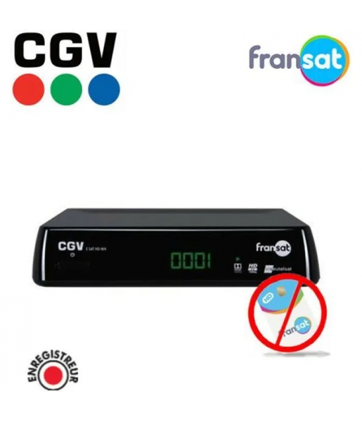 Décodeur Satellite Hd E-sat Hd-w4 (sans Carte Fransat) Décodeur Satellite Hd E-sat Hd-w4 (sans Carte Fransat)
