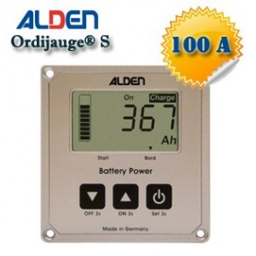 Calculateur de consommation Ordijauge® S avec shunt 100 Ampères Alden Calculateur de consommation Ordijauge® S avec shunt 100 Ampères Alden