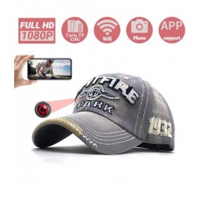 Mini caméra HD 1080P Casquette