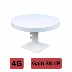 Antenne TNT passive omnidirectionnelle - Gain 38dB, Filtre 4G intégré, pour bateau camping-car