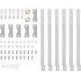 Capteur solaire à tubes sous vide Solaire thermique 30 tubes 250-300 L 2.4 m² -45 à 90 °C