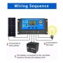 Kit Panneau Solaire 1000W 12V avec Contrôleur 100A pour Téléphone, Camping-Car, Voiture, Caravane, Maison, Camping