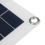 Kit Panneau Solaire 1000W 12V avec Contrôleur 100A pour Téléphone, Camping-Car, Voiture, Caravane, Maison, Camping