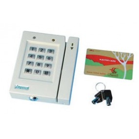 Systéme de contrôle  d’accés avec lecteur de cartes magnétiques + clavier intégré Systéme de contrôle  d’accés avec lecteur de cartes magnétiques + clavier intégré