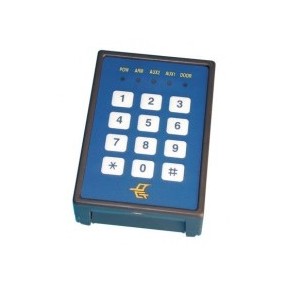 Système de contrôle d’accès avec lecteur de badges à code magnétique + clavier intégré Système de contrôle d’accès avec lecteur de badges à code magnétique + clavier intégré