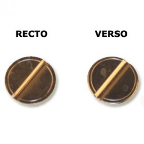 Jeton 2 fentes pour monnayeur Jeton 2 fentes pour monnayeur
