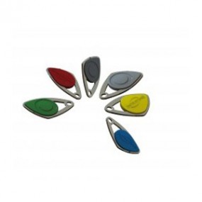 Badge de proximité inox - noire - INTRATONE Badge de proximité inox - noire - INTRATONE