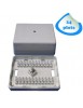 Boite de jonction autoprotegee 24 plots jb30 boitier raccordement alarme telephonie