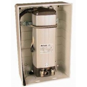 Centrale pour vantail 2m max - 230V - 250 Cycles - Bloquant - livrée avec caisson Centrale pour vantail 2m max - 230V - 250 Cycles - Bloquant - livrée avec caisson