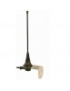 Antenne 433,92 Mhz 3 m de câble coaxial à installer avec feu fixe et clignotant