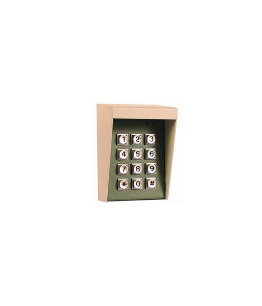 Clavier radio à codes 9V -1 code maître - 8 codes esclaves Clavier radio à codes 9V -1 code maître - 8 codes esclaves