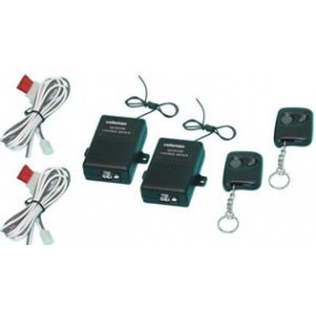 Pack domotique 2 télécommandes radio + 2 récepteurs radio + 2 piles électriques 12v Pack domotique 2 télécommandes radio + 2 récepteurs radio + 2 piles électriques 12v