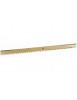 Crémaillère zinguée 1 métre + 3 supports  pour portail coulissant