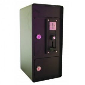 Monnayeur à jeton extérieur sans fente avec sortie temporisée réglable Monnayeur à jeton extérieur sans fente avec sortie temporisée réglable