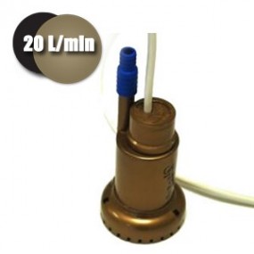 Pompe submersible solaire 12 Volts 20 L/min 1,1 bars Pompe submersible solaire 12 Volts 20 L/min 1,1 bars