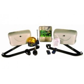 Kit à battants confort à bras avec retour sur obstacle 230V - longueur portail 2 m max - poids vantail 200 Kg max Kit à battants confort à bras avec retour sur obstacle 230V - longueur portail 2 m max - poids vantail 200 Kg max