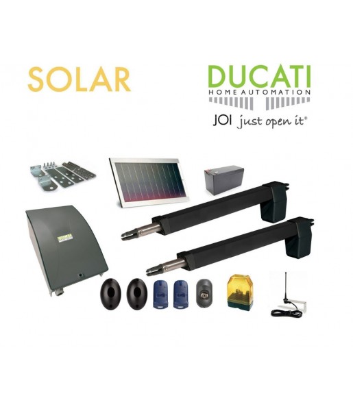 HC812-400 SOLAIRE Automatisme Kit Motorisation - DUCATI HOME-AUTOMATION HC812-400 SOLAIRE Automatisme Kit Motorisation - DUCATI HOME-AUTOMATION