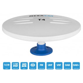Antenne Omnidirectionnelle VHF UHF FM Extérieur T4 DVB-T DVB-T2