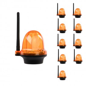 Pack de 10 Feu clignotant portail et garage 12 24 220V