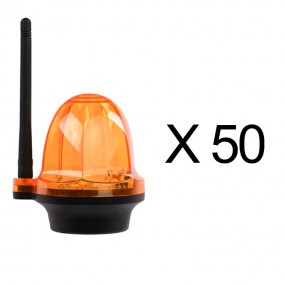 Pack de 50 Feu clignotant portail et garage 12 24 220V