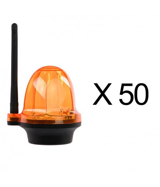 Pack de 50 Feu clignotant portail et garage 12 24 220V Pack de 50 Feu clignotant portail et garage 12 24 220V