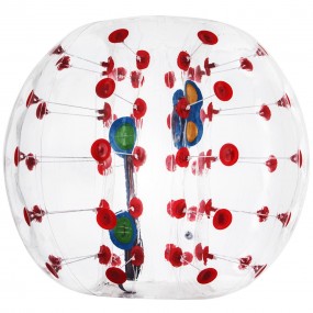Bulle Pare-choc en PVC à point rouge 1.2m