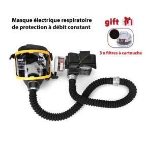 Kit Système Electrique Respiratoire à débit constant + 3x Filtre à cartouche
