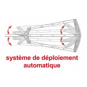 Antenne TV UHF TNT Trinappe extérieure blanc Power 55 Connect
