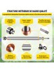 Pompe à Eau De Puits Profond Submersible Immergée Câble 20m 2.2kw 2200 W Max.14000l/h