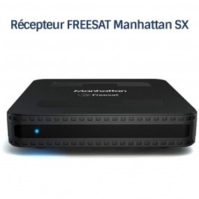Récepteur décodeur satellite HD FREESAT Manhattan SX