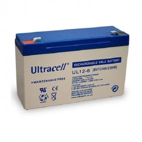 Batterie plomb étanche - Ultracell UL12-6 - 6v 12ah