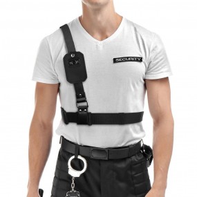 Ceinture pour caméra de sécurité au niveau du torse