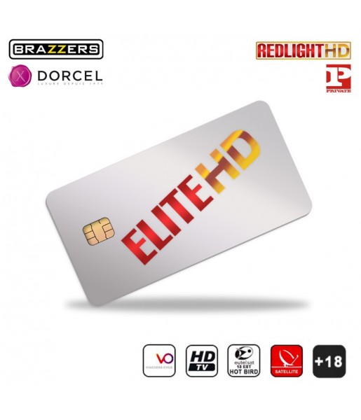 Carte Elite HD 4 chaînes TV Adulte Abonnement International 6 mois