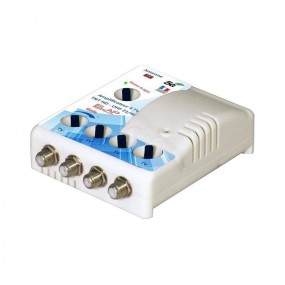 Antenne Trinappe TNT UHF Elap Clever + Amplificateur TV TNT