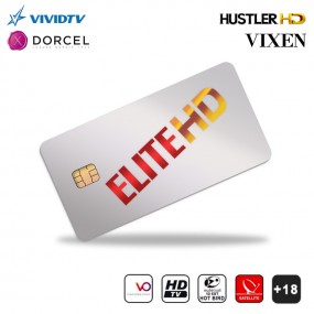 Carte Elite HD Astra 5 chaînes 12 mois TV Adulte XXX