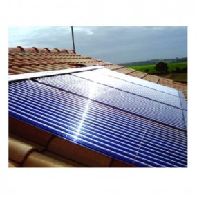 Capteur solaire a tubes sous vide de 2,6 m2 haut rendement