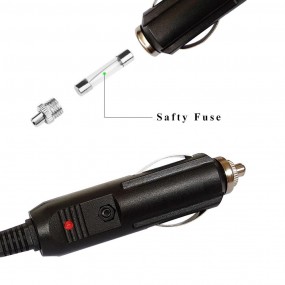 Câble de Chargeur Voiture Allume cigare Alimentation 12-24 V