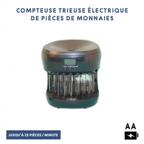 Compteuse Trieuse Électrique de Pièces de Monnaies