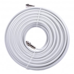 Câble Coaxial pour antenne satellite TV de 100 m métré TWIN
