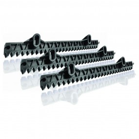 Crémaillère supplémentaire pour portail coulissant Somfy 2400501 - Gris, 3 x 33 cm, Compatible Crémaillère supplémentaire pour portail coulissant Somfy 2400501